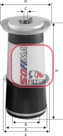 Sofima S 7A60 A - Engine Air Filter car-mod.net