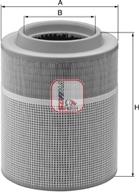 Sofima S 7A11 A - Engine Air Filter car-mod.net