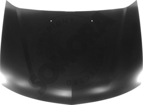 Somora 187108 - Bonnet, hood car-mod.net
