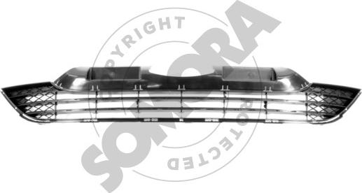 Somora 127326 - Ventilation Grille, bumper car-mod.net