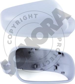 Somora 350955C - Cover, housing, outside mirror car-mod.net