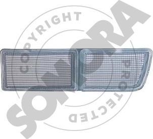Somora 350811A - Eyelid, fog light car-mod.net