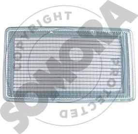 Somora 350811B - Eyelid, fog light car-mod.net