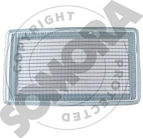 Somora 350812B - Eyelid, fog light car-mod.net