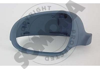 Somora 351056A - Cover, housing, outside mirror car-mod.net