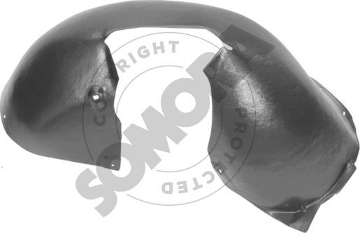 Somora 351105A - Panelling, mudguard car-mod.net