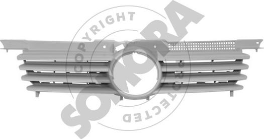 Somora 353107A - Radiator Grille car-mod.net