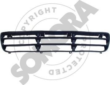 Somora 353126A - Ventilation Grille, bumper car-mod.net