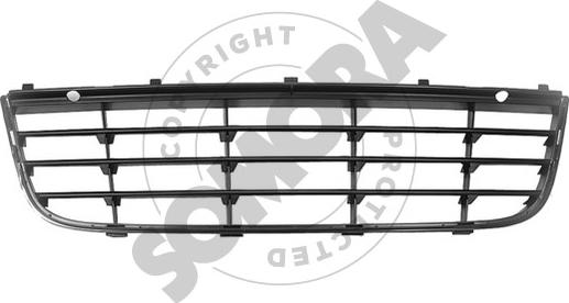 Somora 353226B - Ventilation Grille, bumper car-mod.net