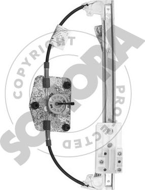 Somora 352459L - Window Regulator car-mod.net