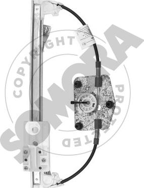 Somora 352459R - Window Regulator car-mod.net