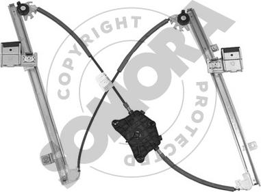 Somora 352457 - Window Regulator car-mod.net