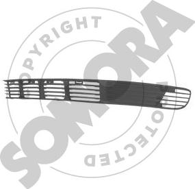 Somora 352226L - Ventilation Grille, bumper car-mod.net