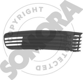 Somora 352226R - Ventilation Grille, bumper car-mod.net