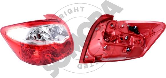Somora 318372M - Combination Rearlight car-mod.net