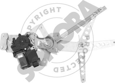 Somora 210457 - Window Regulator car-mod.net