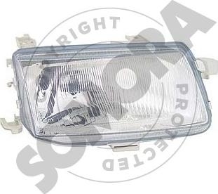 Somora 211515CA - Headlight car-mod.net