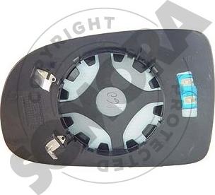 Somora 212555G - Mirror Glass, outside mirror car-mod.net