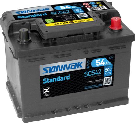 Sonnak SC542 - Starter Battery car-mod.net