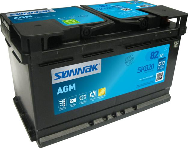 Sonnak SK820 - Starter Battery car-mod.net