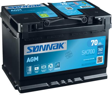 Sonnak SK700 - Starter Battery car-mod.net