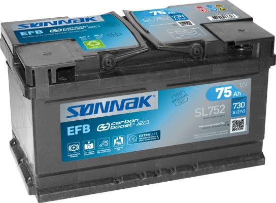 Sonnak SL752 - Starter Battery car-mod.net