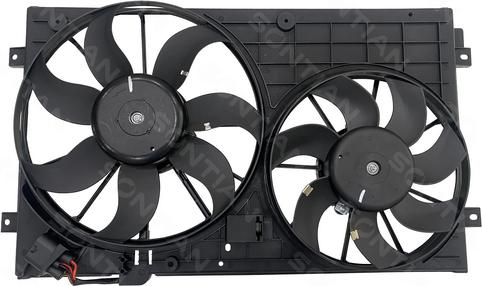 SONTIAN ZD1681224E - Fan, radiator car-mod.net