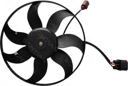 SONTIAN ZD168226 - Fan, radiator car-mod.net