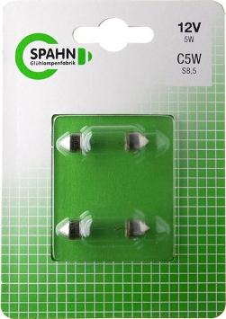 Spahn Glühlampen BL5236 - Bulb, licence plate light car-mod.net