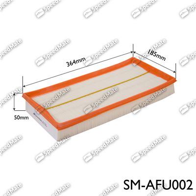 SpeedMate SM-AFU002 - Engine Air Filter car-mod.net