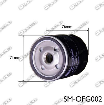 SpeedMate SM-OFG002 - Oil Filter car-mod.net