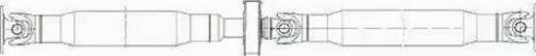 Spidan 27951 - Propshaft, axle drive car-mod.net