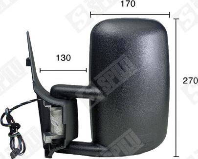 Spilu 51869 - Outside Mirror car-mod.net