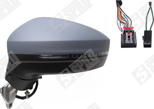 Spilu 58265 - Outside Mirror car-mod.net