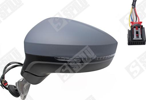 Spilu 58263 - Outside Mirror car-mod.net