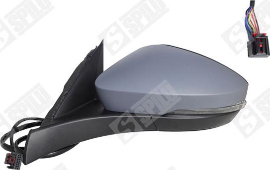 Spilu 58775 - Outside Mirror car-mod.net