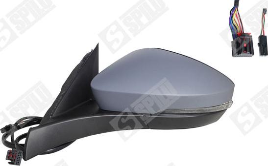 Spilu 58777 - Outside Mirror car-mod.net
