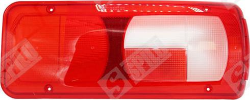 Spilu 62187 - Lens, combination rearlight car-mod.net
