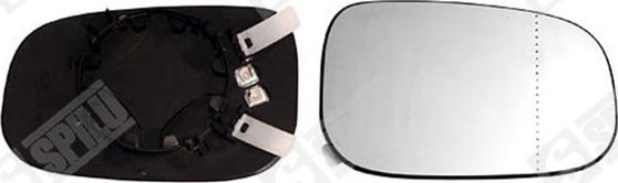 Spilu 15036 - Mirror Glass, outside mirror car-mod.net