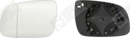 Spilu 13509 - Mirror Glass, outside mirror car-mod.net