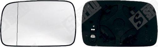 Spilu 13527 - Mirror Glass, outside mirror car-mod.net