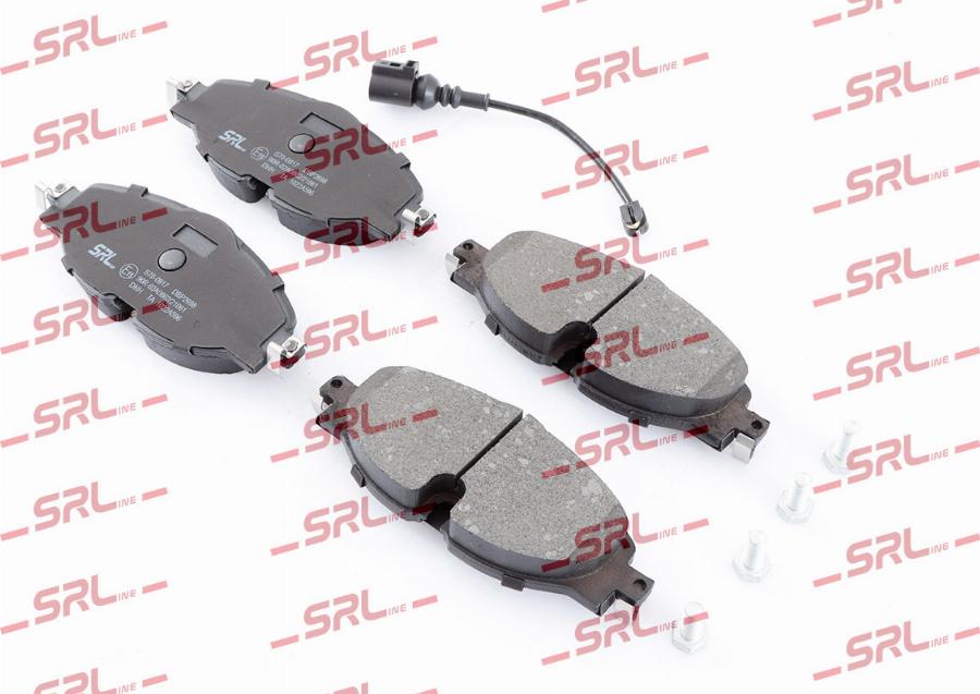 SRLine S70-0917 - Brake Pad Set, disc brake car-mod.net