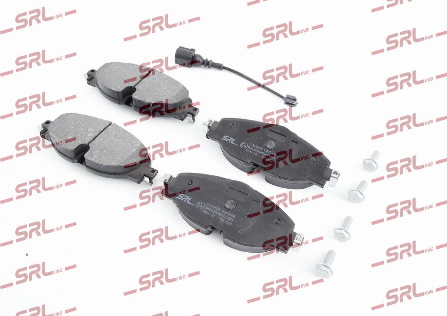 SRLine S70-0658 - Brake Pad Set, disc brake car-mod.net