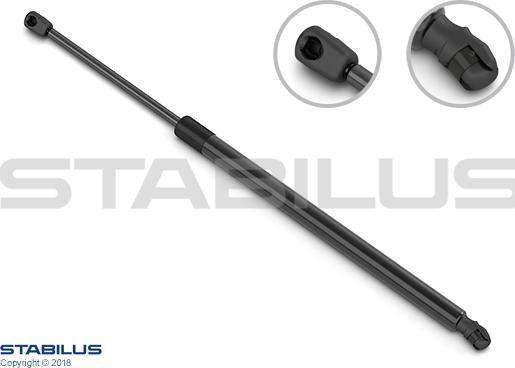 STABILUS 031779 - Gas Spring, boot, cargo area car-mod.net