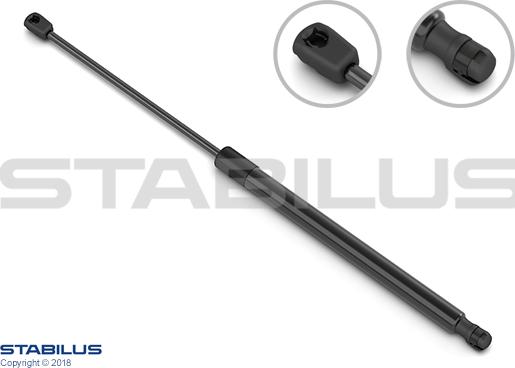 STABILUS 034075 - Gas Spring, boot, cargo area car-mod.net