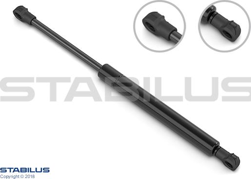 STABILUS 3976SM - Gas Spring, boot, cargo area car-mod.net