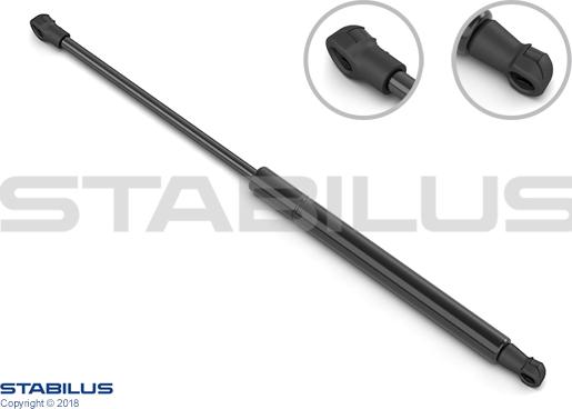 STABILUS 0825MV - Gas Spring, boot, cargo area car-mod.net