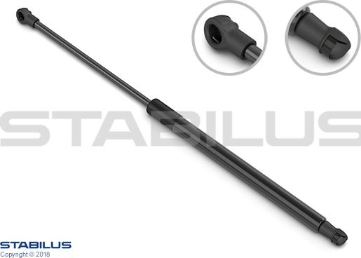 STABILUS 266047 - Gas Spring, bonnet car-mod.net