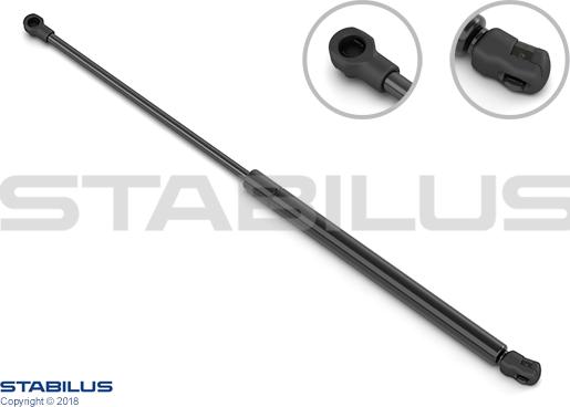 STABILUS 197684 - Gas Spring, boot, cargo area car-mod.net