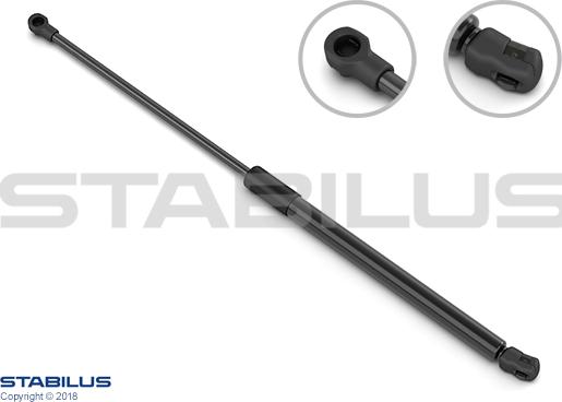 STABILUS 165398 - Gas Spring, bonnet car-mod.net
